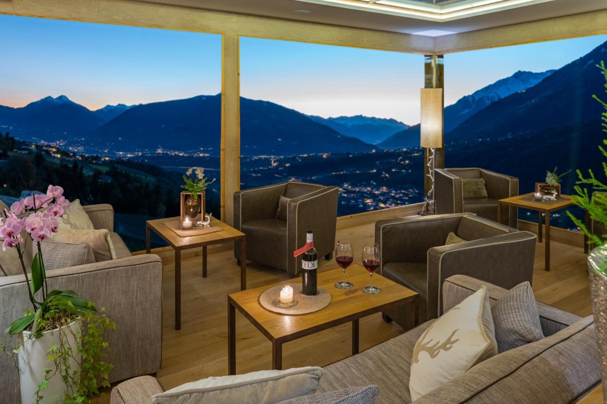 Hotel Panorama Schenna Eksteriør bilde